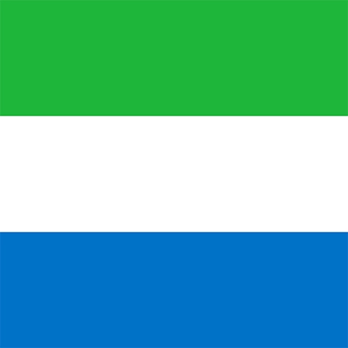 Flag sierra leone