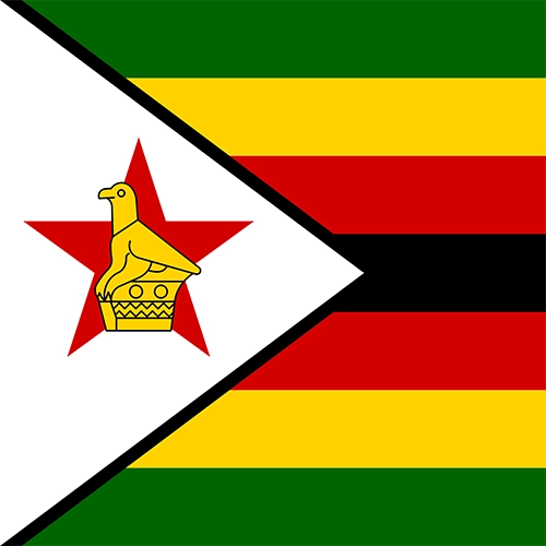 Flag zimbabwe