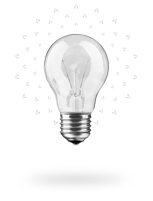 Viz icon lightbulb home